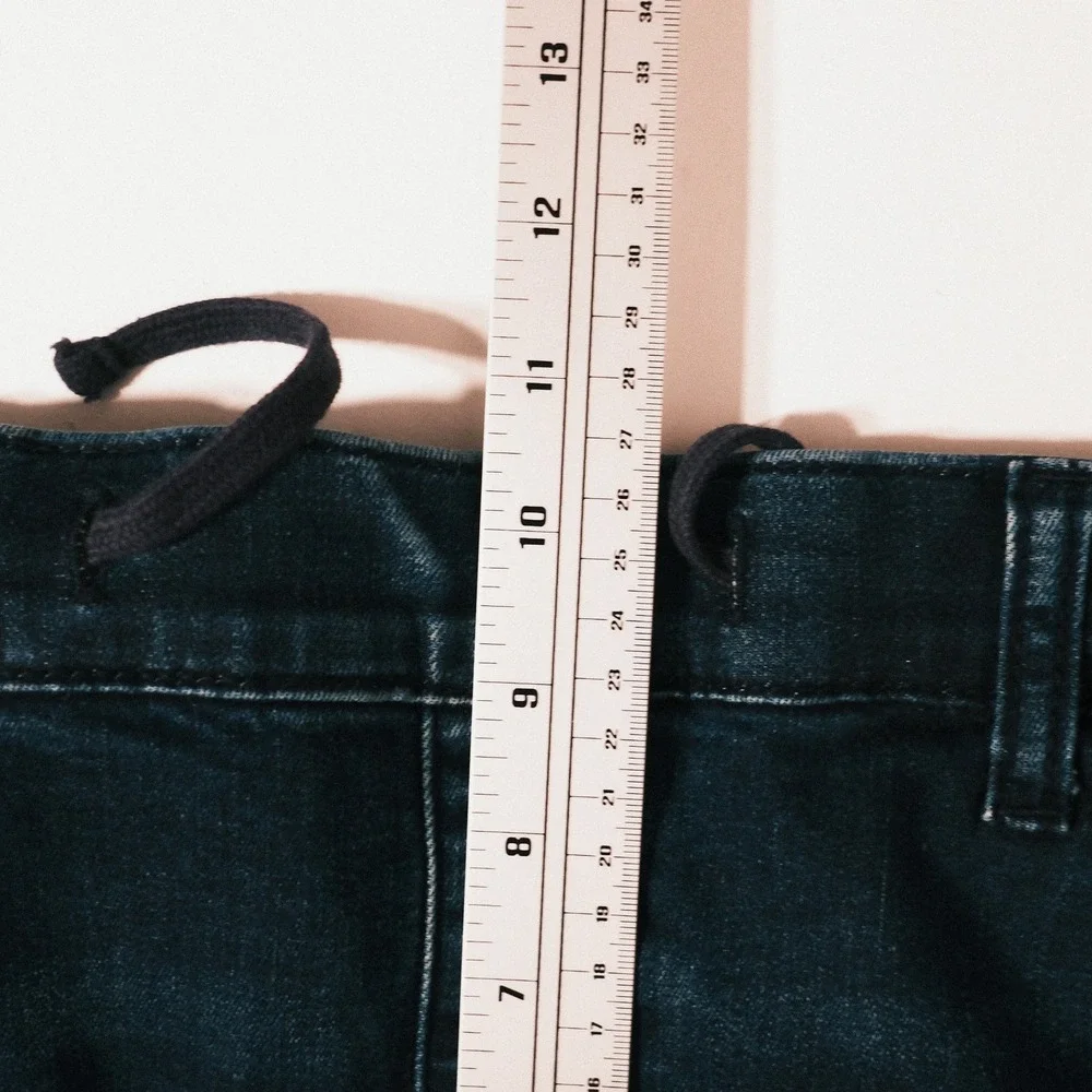 Torrid Jeans Womens 18W Blue Drawstring Weekend‎ Boyfriend Plus Size 1 - Picture 12 of 13